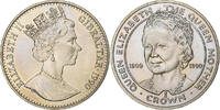 Gibraltar Crown Elizabeth II, Copper-nickel, KM:46 -