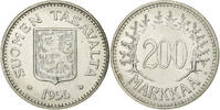 Finland 200 Markkaa Silver, KM:42 -