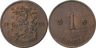 Finland Penni Copper, KM:23 -