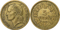 France 5 Francs Lavrillier, Castelsarrasin, Aluminum-Bronze -