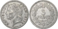France 5 Francs Lavrillier, Castelsarrasin, Aluminum -