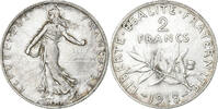 France 2 Francs Semeuse, Paris, Silver, Gadoury:532, KM:845.1 -