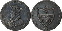 Great Britain Halfpenny Token Lancaster, Copper -