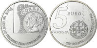 Portugal 5 Euro Lisbon, Silver, KM:749 -