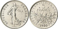 France 5 Francs Semeuse, Paris, Nickel Clad Copper-Nickel -