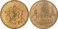 France 10 Francs Mathieu, Paris, Tranche B, Nickel-brass -