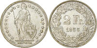 Switzerland 2 Francs Bern, Silver, KM:21 -