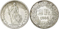Switzerland 2 Francs Bern, Silver, KM:21 -