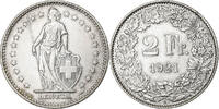 Switzerland 2 Francs Bern, Silver, KM:21 -