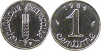 France Centime Coin, Épi, Stainless Steel, Gadoury:91 -