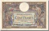 France 100 Francs Banknote, 100 F 1908-1939 ''Luc Olivier Merson'' -