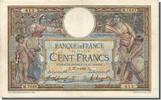France 100 Francs Banknote, 100 F 1908-1939 ''Luc Olivier Merson'' -