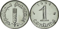 France Centime Coin, Épi, Stainless Steel, Gadoury:91 -