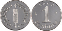 France Centime Coin, Épi, Paris, Stainless Steel -
