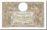 France 100 Francs Banknote, 100 F 1908-1939 ''Luc Olivier Merson'' -