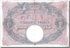 France 50 Francs Banknote, 50 F 1889-1927 ''Bleu et Rose'', 1907-12-28 -
