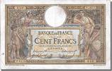 France 100 Francs Banknote, 100 F 1908-1939 ''Luc Olivier Merson'' -