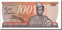 Zaire 100 Zaïres Banknote, 1985-06-30 -