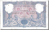 France 100 Francs Banknote, 100 F 1888-1909 ''Bleu et Rose'' -