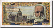 France 500 Francs Banknote, 500 F 1954-1958 ''Victor Hugo'', 1958-02-06 -