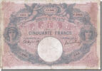 France 50 Francs Banknote, 50 F 1889-1927 ''Bleu et Rose'', 1906-04-06 -