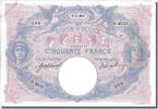 France 50 Francs Banknote, 50 F 1889-1927 ''Bleu et Rose'', 1913-02-03 -