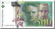 France 500 Francs Banknote, 500 F 1994-2000 ''Pierre et Marie Curie'' -