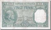 France 20 Francs Banknote, 20 F 1916-1919 ''Bayard'', 1916-07-06 -