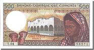Comoros 500 Francs Banknote -