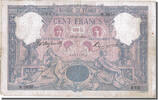 France 100 Francs Banknote, 100 F 1888-1909 ''Bleu et Rose'' -