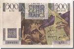 France 500 Francs Banknote, 500 F 1945-1953 ''Chateaubriand'' -