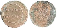 France 5 Centimes 1820 Coin, Bronze SGE+ 40,00 EUR  plus 4,95 EUR verzending