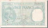 France 20 Francs Banknote, 20 F 1916-1919 ''Bayard'', 1918-12-21 -