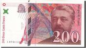 France 200 Francs Banknote, 200 F 1995-1999 ''Eiffel'' -