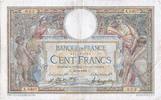 France 100 Francs Banknote, 100 F 1908-1939 ''Luc Olivier Merson'' -