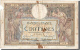 France 100 Francs Banknote, 100 F 1908-1939 ''Luc Olivier Merson'' -