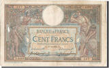 France 100 Francs Banknote, 100 F 1908-1939 ''Luc Olivier Merson'' -
