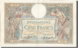 France 100 Francs Banknote, 100 F 1908-1939 ''Luc Olivier Merson'' -