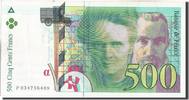 France 500 Francs Banknote, 500 F 1994-2000 ''Pierre et Marie Curie'' -