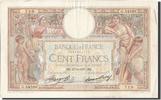 France 100 Francs Banknote, 100 F 1908-1939 ''Luc Olivier Merson'' -
