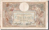 France 100 Francs Banknote, 100 F 1908-1939 ''Luc Olivier Merson'' -