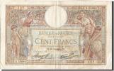 France 100 Francs Banknote, 100 F 1908-1939 ''Luc Olivier Merson'' -