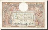 France 100 Francs Banknote, 100 F 1908-1939 ''Luc Olivier Merson'' -