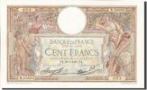 France 100 Francs Banknote, 100 F 1908-1939 ''Luc Olivier Merson'' -