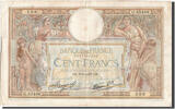 France 100 Francs Banknote, 100 F 1908-1939 ''Luc Olivier Merson'' -