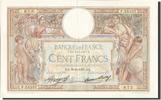 France 100 Francs Banknote, 100 F 1908-1939 ''Luc Olivier Merson'' -
