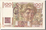 France 100 Francs Banknote, 100 F 1945-1954 ''Jeune Paysan'' -