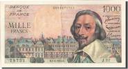 France 1000 Francs Banknote, 1 000 F 1953-1957 ''Richelieu'' -