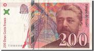 France 200 Francs Banknote, 200 F 1995-1999 ''Eiffel'' -