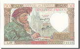 France 50 Francs Banknote, 50 F 1940-1942 ''Jacques Coeur'', 1940-12-05 -